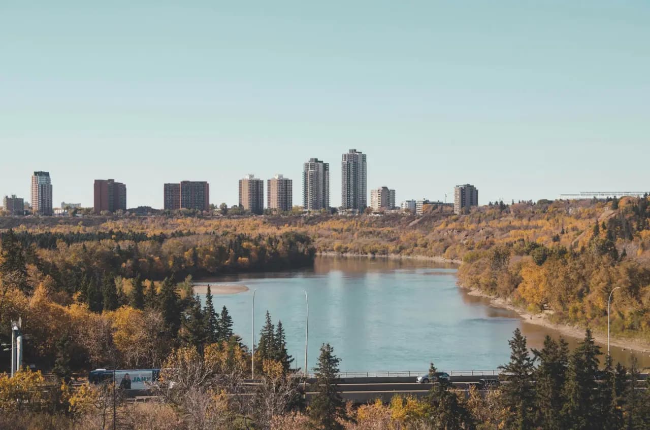 Downtown Edmonton skyline — executive coaching in Edmonton, Alberta, Canada